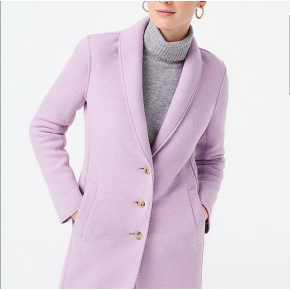 J. Crew New! Daphne Italian Boiled Wool Coat - Picture 4 of 8